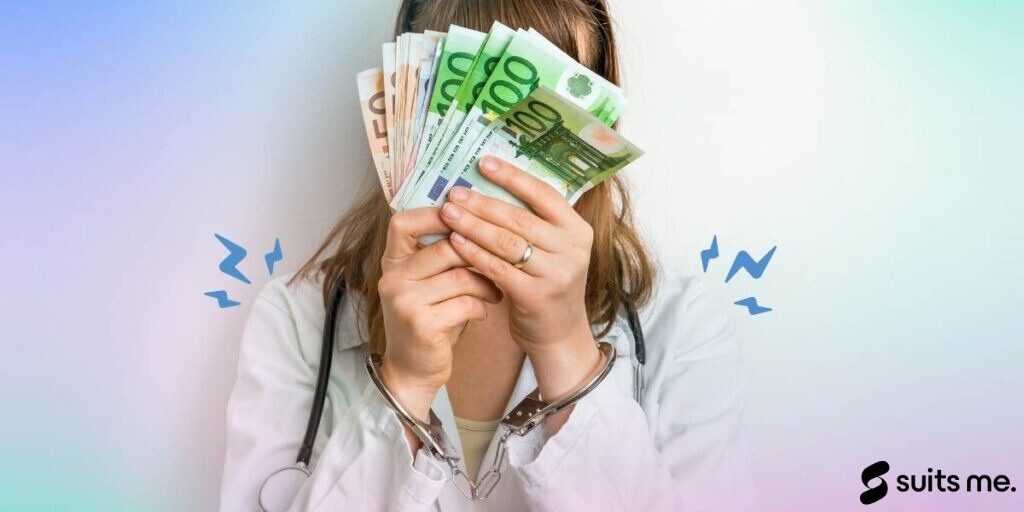 Unsuspecting Woman In Handcuffs Due to Becoming a Money Mule and Transferring Illegal Money